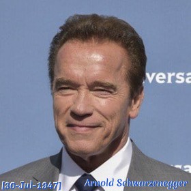 Arnold Schwarzenegger birthday