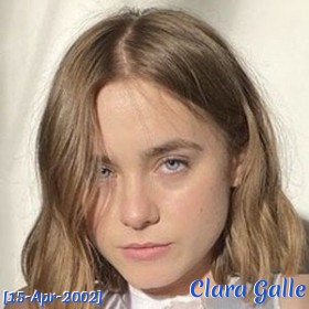 Clara Galle birthday
