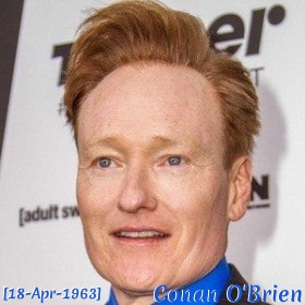 Conan O'Brien birthday