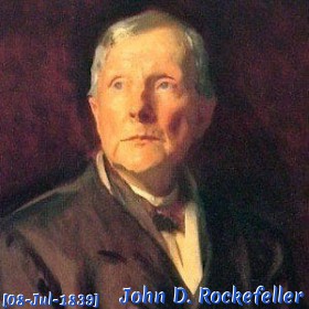 John D. Rockefeller birthday