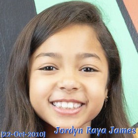 Jordyn Raya James birthday