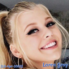 Loren Gray birthday
