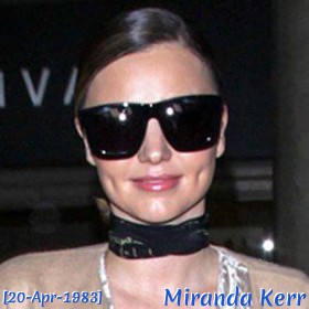 Miranda Kerr birthday