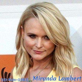 Miranda Lambert birthday