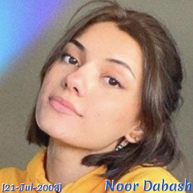 Noor Dabash birthday