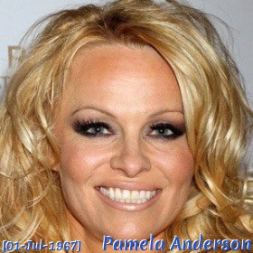 Pamela Anderson birthday