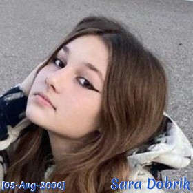 Sara Dobrik birthday