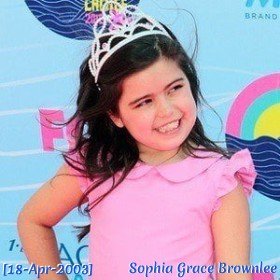 Sophia Grace Brownlee